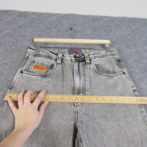 Empire Relax Men’s Jeans Baggy Denim Skateboard Y2K 90's Size 30 Light Gray 694 - Picture 7 of 11
